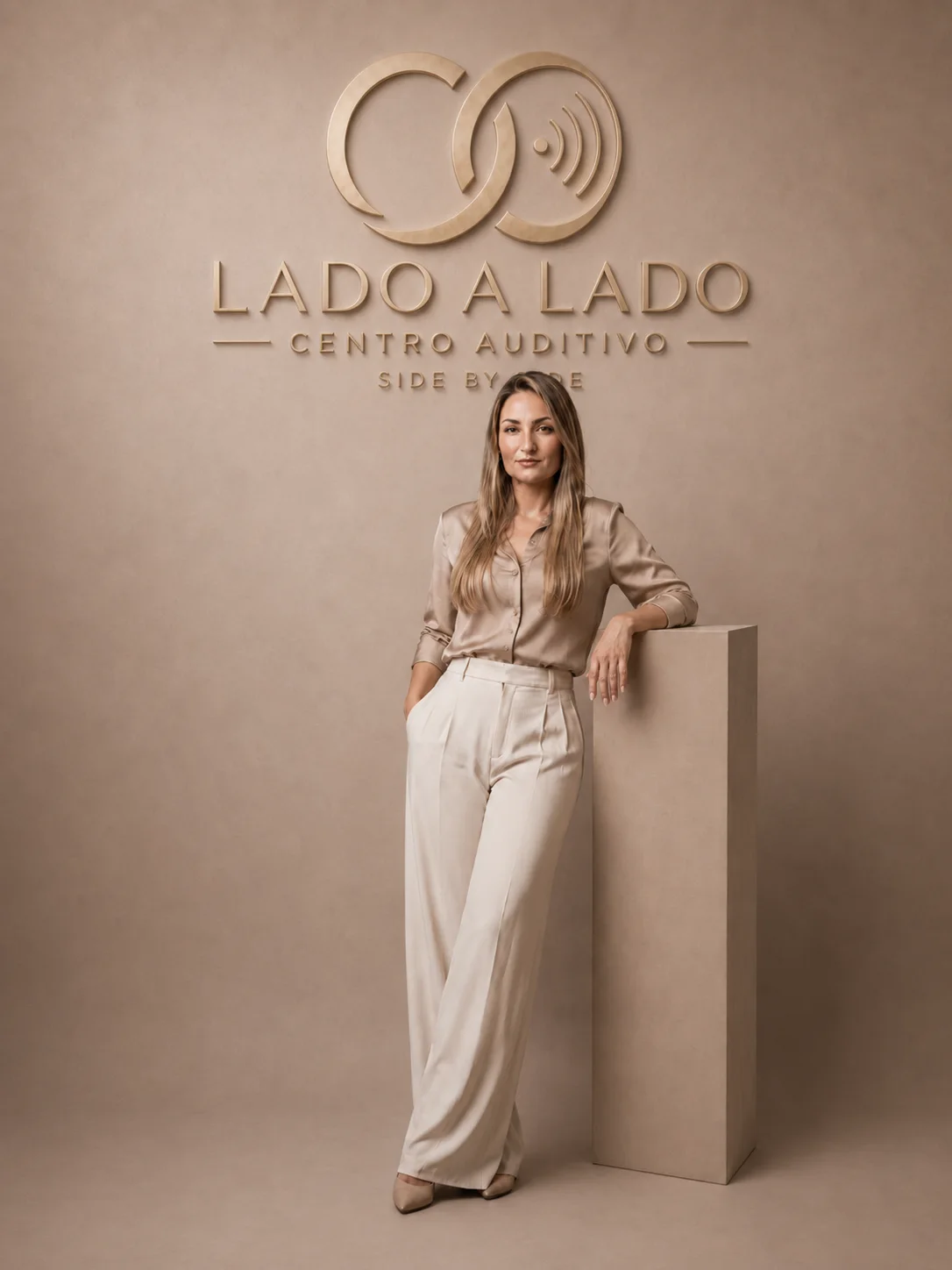 Fonoaudióloga Luciene no Lado a Lado Centro Auditivo