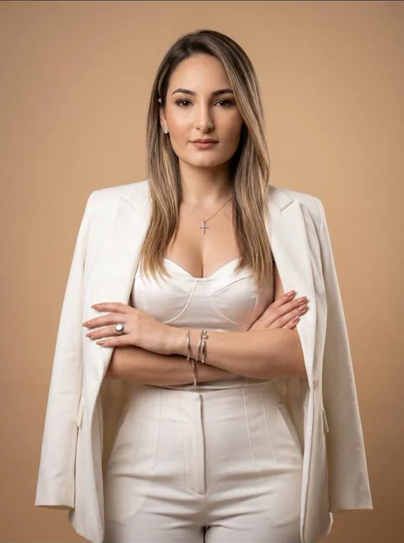 Luciene, fonoaudióloga responsável pelo atendimento