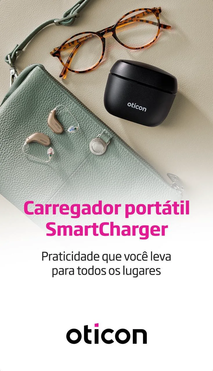Solução auditiva apresentada no centro